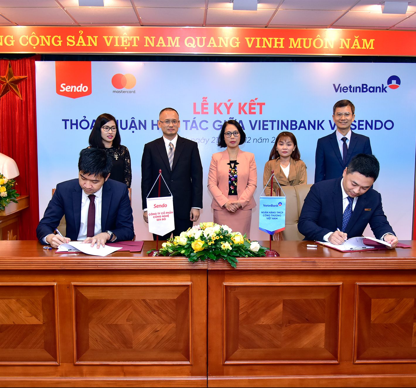 Ngân hàng Vietinbank bắt tay cùng sàn thương mại điện tử Sendo