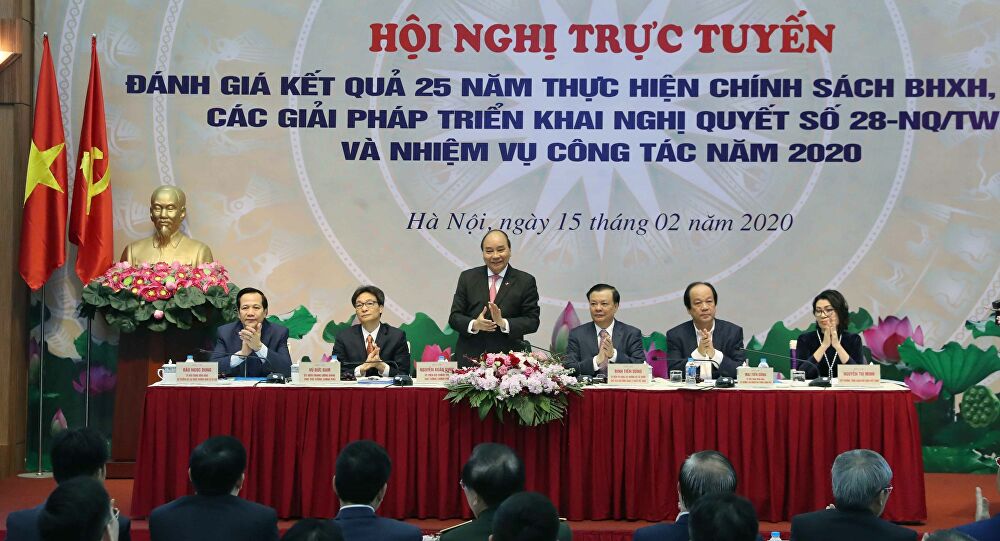 Hội nghị trực tuyến toàn quốc của BHXH Việt Nam