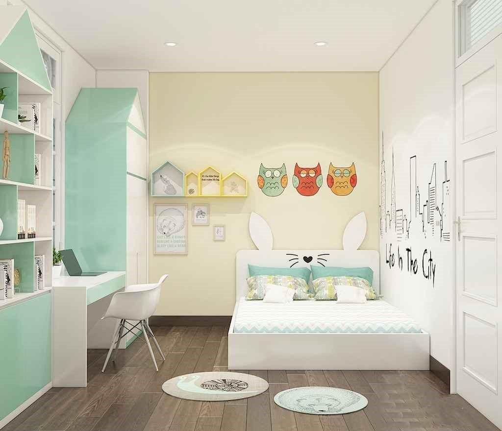 Một số lưu ý khi thiết kế không gian phòng ngủ cho trẻ em